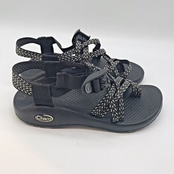 CHACO ZX/2 Classic Boost Black Women's 6 Double Strap Hiking Sandals J106266 - Picture 1 of 12